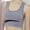 7-Purple, variant on YWDJ Bras for Women Push up Pullover Yoga Bras Wireless Lounge Bras Wide Strap Full Coverage Sleep Bras Low Support Wrap Comfy Bras Padded Sports Bras Comfy Solid Bras Pink L