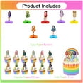 thumbnail image 2 of Rainbow High Dolls Honeycomb Centerpieces Table Toppers Cake Toppers Decorations for Birthday Party Decor Supplies Photo Props, 2 of 5