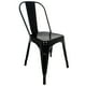 thumbnail image 1 of Silla Tolix Vintage De Metal Para Interior Exterior Comedor Minimalista negro, 1 of 9
