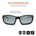 thumbnail image 2 of Gafas de sol de seguridad Ergodyne Skullerz Odin con espejo negro/plateado, 2 of 8