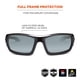 thumbnail image 2 of Gafas de sol de seguridad Ergodyne Skullerz Odin con espejo negro/plateado, 2 of 8