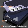 thumbnail image 4 of Designed for Samsung Galaxy S23 Plus Case Galaxy S23+ Case Gift Militay Grade Drop Protective Rugged Cover Shockproof Case for Galaxy S23 Plus Phone Case for women men boy girl (Purple+Blue), 4 of 9