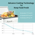 thumbnail image 6 of Alpicool C40 42 Quart Portable Refrigerator, Black and Silver, 6 of 9