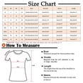 thumbnail image 3 of Tiqkatyck Womens Tops Clearance, Women's Baseball Print Loose T Shirt Short Sleeve Top, Summer Tops for Women, Long Sleeve Shirts for Women Grey, 3 of 4