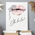 thumbnail image 4 of Pinturas sin marcar la pared colgando en la pared sindecible Dibujos de moda de moda Dibujos Decoraciones para la sala de estar Dormitorio 3 piezas Jumpingount HA010739-00, 4 of 6