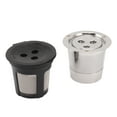 thumbnail image 4 of Filtre Réutilisable de Capsule de Café, 2pcs 3 Trous Réutilisables en Acier Inoxydable Filtre de Capsule de Café Réutilisable en Acier Inoxydable Habilement Conçu, 4 of 8