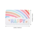 thumbnail image 2 of Household Bathroom Floor Mat Door Non-slip Absorbent Carpet Polyester Mat, 2 of 7