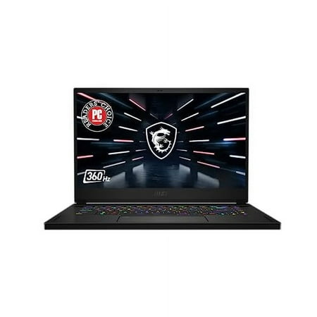 MSI Stealth GS66 Gaming Laptop: Intel Core i9-12900H, GeForce RTX 3070 Ti, 15.6" 360Hz Display, 32GB DDR5, 1TB NVMe SSD, Thunderbolt 4, Cooler Boost Trinity+, Win 11 Home: Core Black 12UGS-025