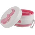 thumbnail image 3 of Taza de café plegable Lethot, taza de viaje plegable portátil, taza de camping duradera y reutilizable de 15.8 oz/450 ml, taza de bolsillo de silicona sin BPA con pajita y tapa para viajes, senderismo al aire libre (azul), 3 of 8