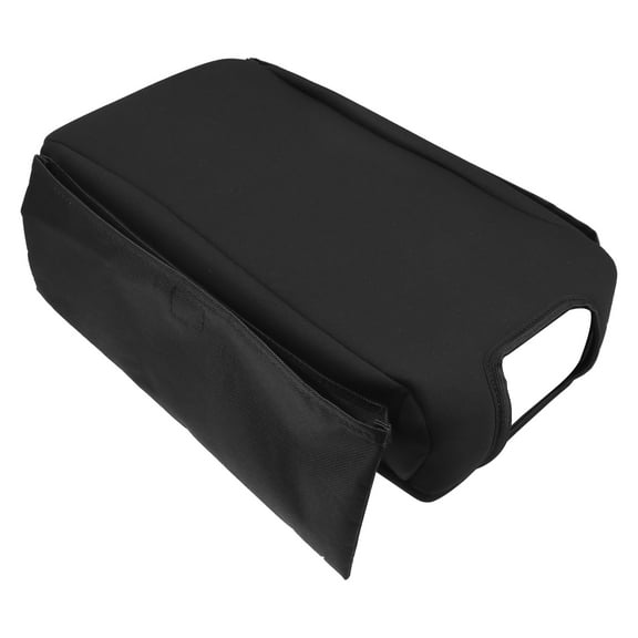 Center Console Lid Armrest Cover Black for Jeep Wrangler JK Unlimited Sahara Sport Rubicon 2011-2018