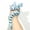 Fresh Blue, variant on 3D Printed Salamanders Wings Theropod Dinosaurs Corsalong with Jointly Movable Figurine for Desk Decoration or Craftwork