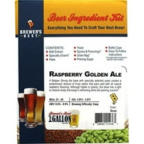 Brewer's Best One Gallon Home Brew Beer Ingredient Kit (Raspberry Golden Ale)