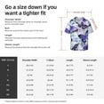 thumbnail image 3 of Picia Butterflies Men's Linen Shirts Short Sleeve Cuban Beach Shirts Casual Shirts Button Down Shirt for Men Beach Summer Wedding Shirt-Small, 3 of 7