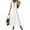 #012 White-A1, variant on Tianiyouqing Linen Cotton Dress for Women Flowy Zipper Back Fall Cocktail Gauze Dresses Sleeveless V Neck Dressy Travel Tshirt Dresses Blue XXL
