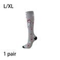 thumbnail image 4 of Minnieouse 1 par de calcetines de estilo navideño para hombres y mujeres, bonitos calcetines deportivos a la moda, calcetines hasta la rodilla antifatiga, Accesorios de calzado tipo 11 L/XL Minnieouse AP012322-12, 4 of 6