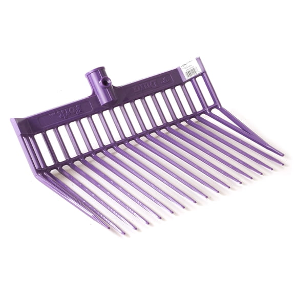 Cabezal de repuesto para horquilla Little Giant DuraFork, color morado