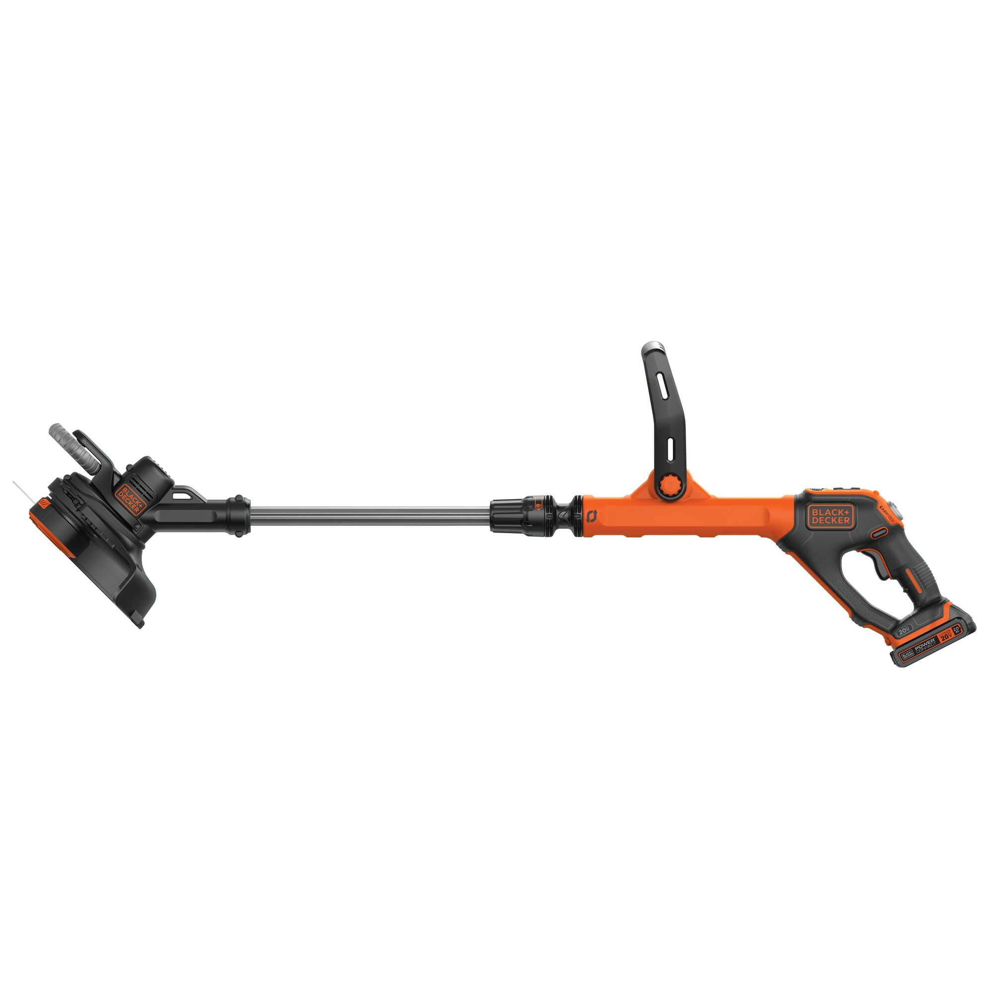 20V MAX EASYFEED Lithium-Ion Brushed Cordless String Trimmer/Edger Kit (2 Ah)