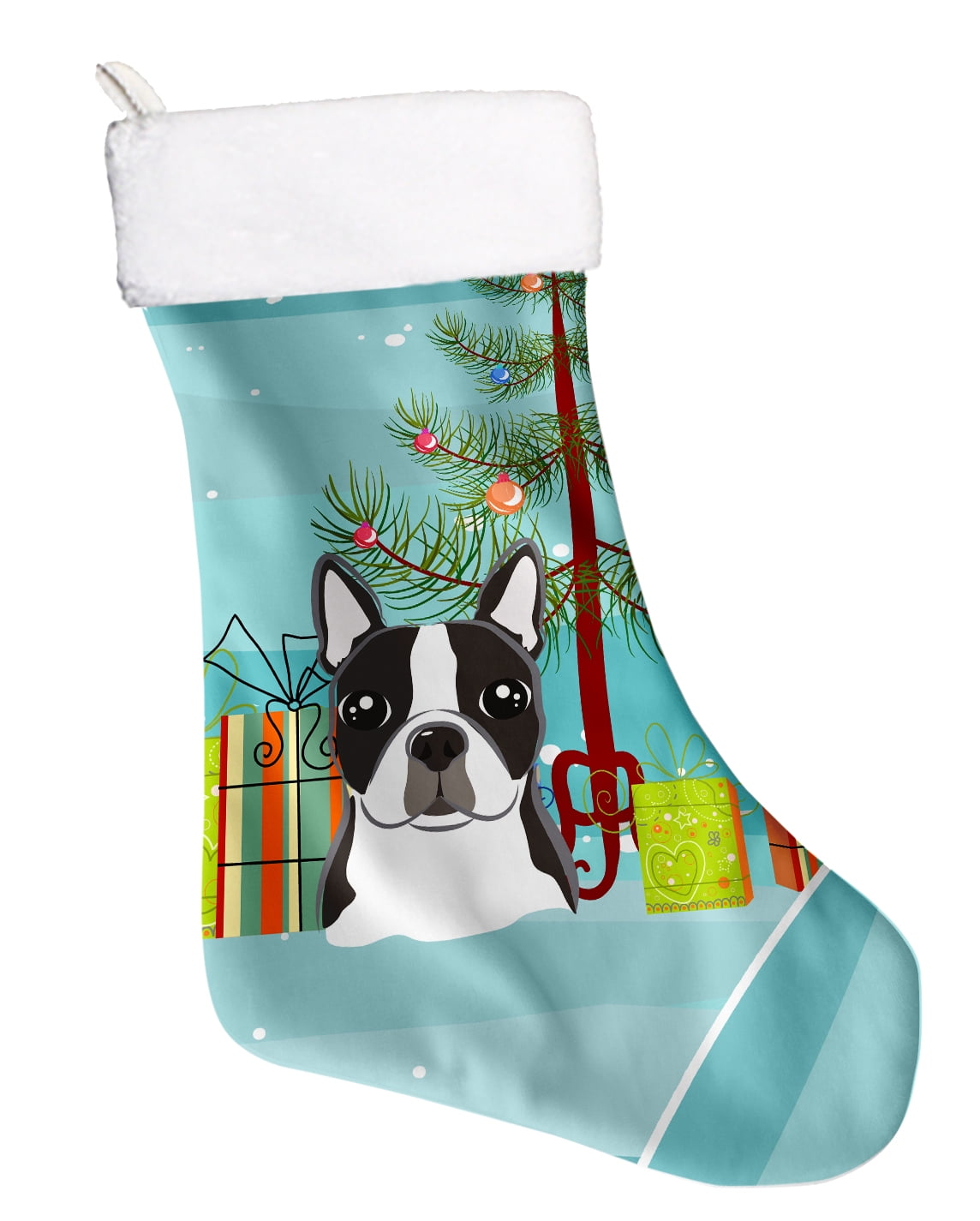 Boston terrier stocking Clearance