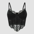 thumbnail image 2 of Alluring Women's Lace Bralette Camisole Top for Comfortable Casual Home Wear Design with Straps Suitable for All Seasons, 2 of 2
