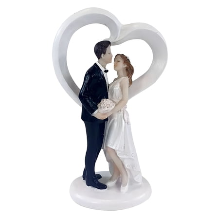 LAMIRO Custom Couple Figurine Wedding Cake Topper