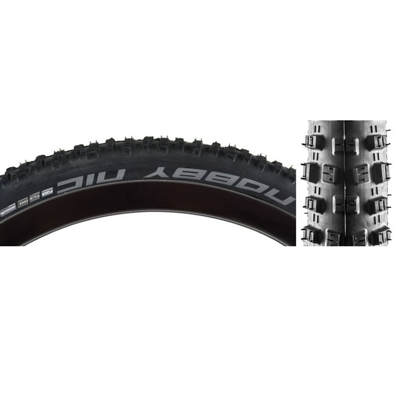 Schwalbe Nobby Nic Tire - 29 x 2.4, Tubeless, Folding, Black, Performance Line, RaceGuard, Addix, Double Defense