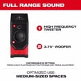 thumbnail image 2 of Altavoz Jobsite Milwaukee M18 Bluetooth inalámbrico de iones de litio de 18 V, 2 of 3