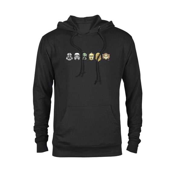Star Wars Original Trilogy Toon Character Icons - Pullover Hoodie for Adults - Customized-Black