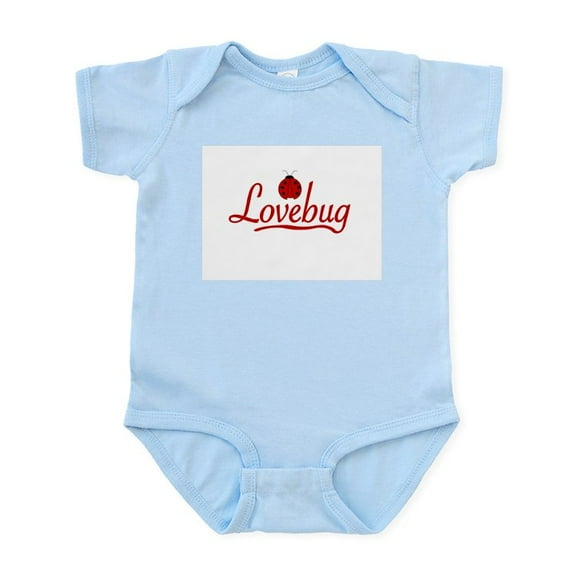 CafePress - Lovebug Infant Bodysuit - Baby Light Bodysuit, Size Newborn - 24 Months