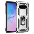 thumbnail image 1 of For Samsung Galaxy S8 S9 S10 Plus Case Armor Magnetic Ring Holder Kickstand Phone Case For Samsung S7 S10E Note 8 9 Back Cover Sliver For Galaxy S9 Plus, 1 of 6
