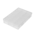 thumbnail image 2 of 24 Slots Clear Plastic Organizer Box Storage Container Jewelry Box Adjustable Dividers for Beads Art DIY Crafts Fishing Tackles, 2 of 8