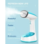 Reemix Steamer for Clothes, Folding Handheld Design Garment Wrinkles Remover, 20g/min Strong Penetrating Steam, 25-Sec Fast Heat-up, for Home, Office and Travel