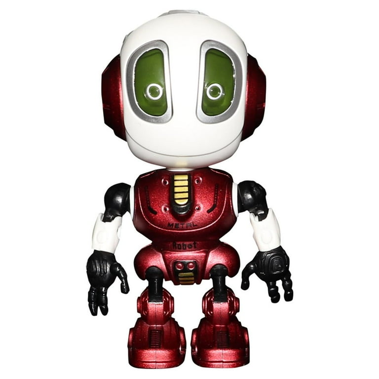 Talking Robots 2023 Newest Kids Robot Toy Rechargeable Robot Toys Repeats What You Say with Flashing Lights Recording and Head Touch Sensing