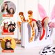 thumbnail image 3 of EeaseMX LURROSE - 9 tocados de fiesta con temática de animales, accesorios para el cabello, diademas para cosplay, accesorio para disfraz (vaca, zorro, cuerno de diablo, perro, gato, conejo, jirafa), 3 of 7