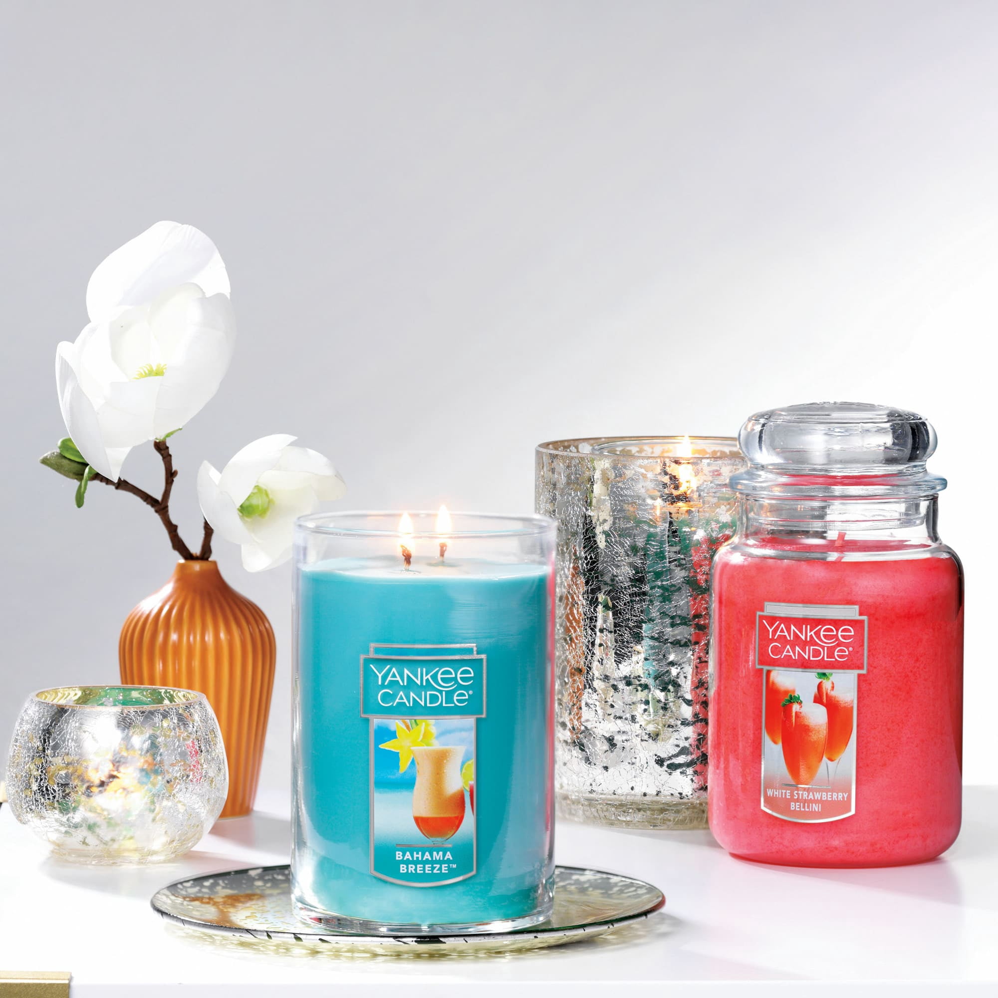 Yankee Candle White Strawberry Bellini Original Large Jar Candle