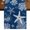 Navy Blue White, variant on Table Runners 90 Inches Long Dress Scarves, Navy Blue Coastal Farmhouse Coffee/Dining/Kitchen Table Runner for Living Room, Nautical Beach Starfish Coral Summer 13x90 Inch