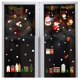 thumbnail image 1 of Pegatinas navideñas para ventanas, 9 hojas, decoraciones navideñas removibles, Papá Noel, copos de nieve, renos, pegatinas navideñas, ventana electrostática, pegatina navideña DIY para ventana de invierno, escaparate, ventana estilo 3 ER, 1 of 4