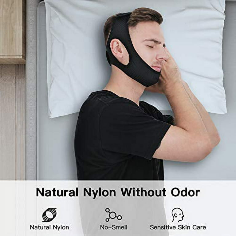 Anti Snore Chin Strap Upgraded 2021 Vosaro Snoring Solution