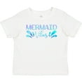 thumbnail image 3 of Inktastic Mermaid Vibes Text in Blues Boys or Girls Baby T-Shirt, 3 of 5