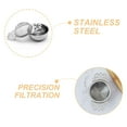 thumbnail image 4 of MRLESS Loose Tea Filter Bowl Fine Mesh Stainless Steel Tea Infuser For Loose Leaf Tea Ideal Tea Strainer For Tea Cups And Teapots, 4 of 9