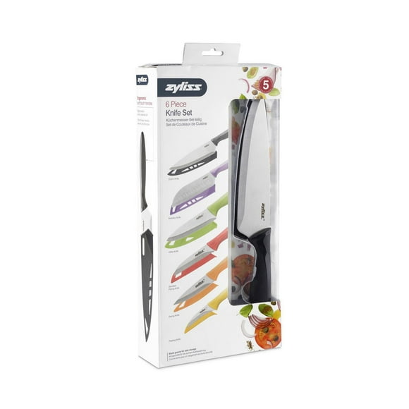 Ensemble de 6 couteaux de cuisine Zyliss