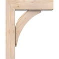 thumbnail image 3 of Ekena Millwork 5 1/2"W x 18"D x 22"H Thorton Block Smooth Bracket w/ Offset Brace, Douglas Fir, 3 of 25