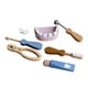 thumbnail image 4 of 6x Wooden Doctor Role Play Cartoon Brushing Toys for Preschool Holiday Gift, 4 of 9