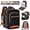 Black, variant on SYCNB Large Travel Backpack for Women & Men, Airline-Approved Carry-On Personal Item Bag, Waterproof Essentials Weekender overnight Backpacks for Work Business Trips, Black