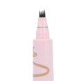 thumbnail image 3 of Pudaier 4g Liquid Eyebrow Pencil Long Lasting Makeup Eyebrow Pen Brow Sweat Resistant GelCoffee, 3 of 5