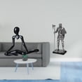 thumbnail image 2 of Estatua De Caballero Pensador Abstracto Creativo, Figura Decorativa, Escultura única, Adorno De Mesa Para La Entrada, Dormitorio, Regalo De Inauguración De La Casa., 2 of 8
