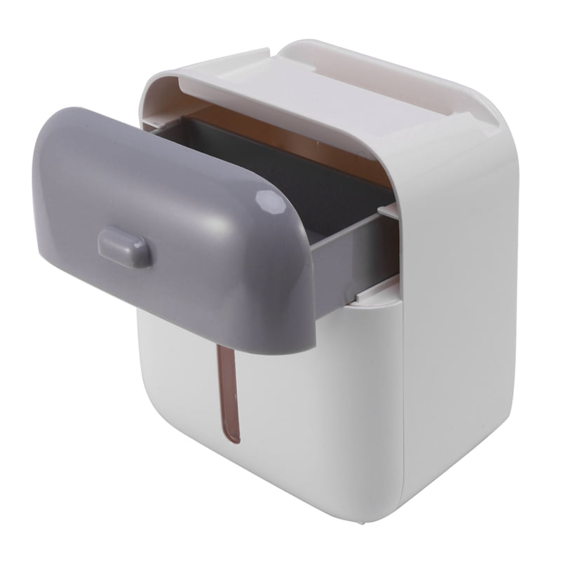 Toilet Paper Holder Waterproof Toilet Paper Tray Roll Paper Tube Storage Box Tray Tissue Box
