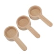 thumbnail image 2 of Wooden  Spoon, Wooden Measuring Spoon Unpainted 3pcs Multifunctional  For Tea Leaves, 2 of 8