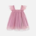 thumbnail image 3 of Rhuody 2-3 Years Dresses For Baby Girls Sleeveless Solid Color Sundress Round Neck Everyday Dresses Spring Fashion Playsuit Hot Pink, 3 of 3