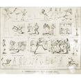 thumbnail image 2 of Baseball Cartoons 1859. N'A Comprehensive View Of Baseball.' Series Of American Cartoons About Baseball 1859. Print by, 2 of 4