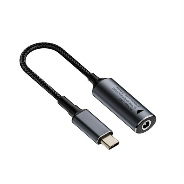 140W DC Cargador Portátil 5V 9V 20V DC 5,5x2,5mm Hembra A USB C Tipo C PD Adaptador de Corriente Convertidor de Cable de Carga Rápida